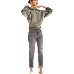 Nautica True Flex Women's Mid-Rise Straight Leg Denim Jeans